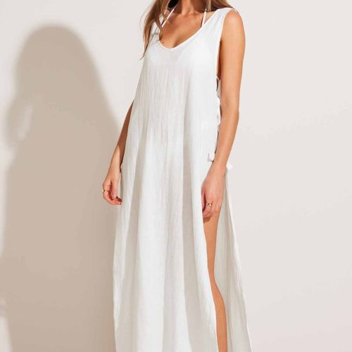 6124803 WhiteCrinkleLinen RivieraDress WHT S db7bf9bd 0204 480b bb1f 006f1b26df94