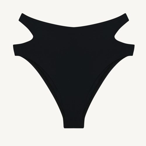 6165306 BlackEcolux AmaraHighWaistBottom BLK LL