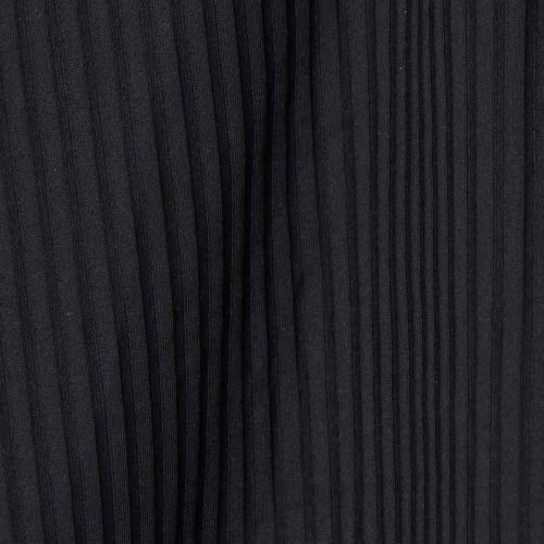 BLACK ECORIB FABRIC