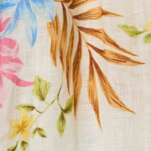 SUMMER BLOOM ECOLINEN FABRIC