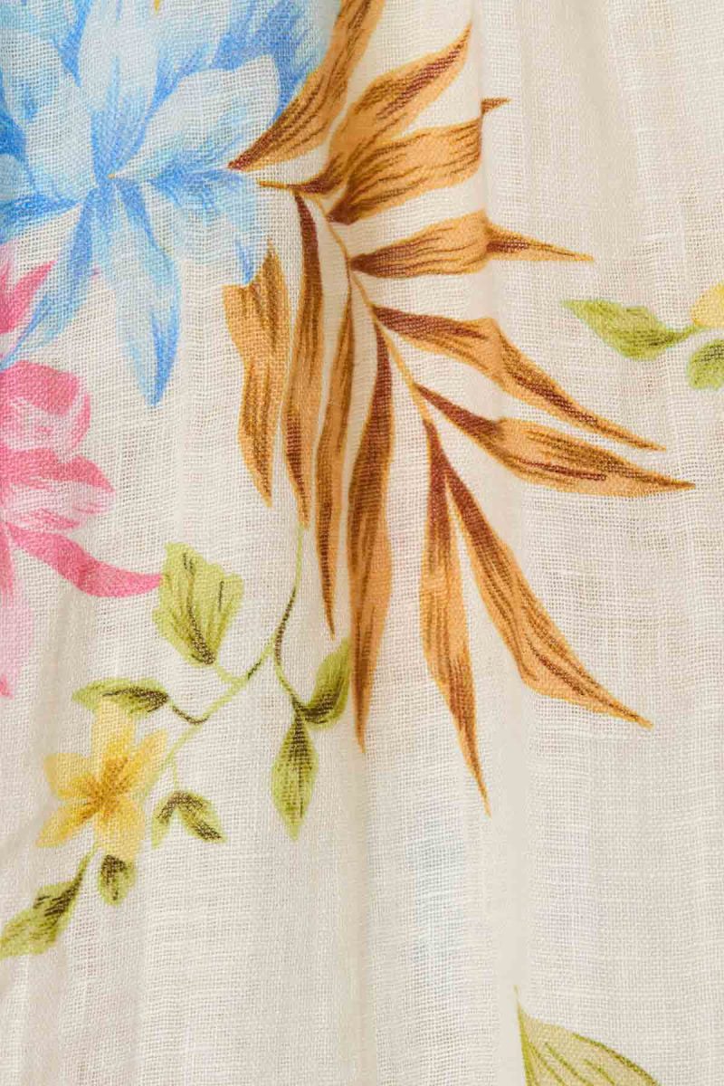 SUMMER BLOOM ECOLINEN FABRIC